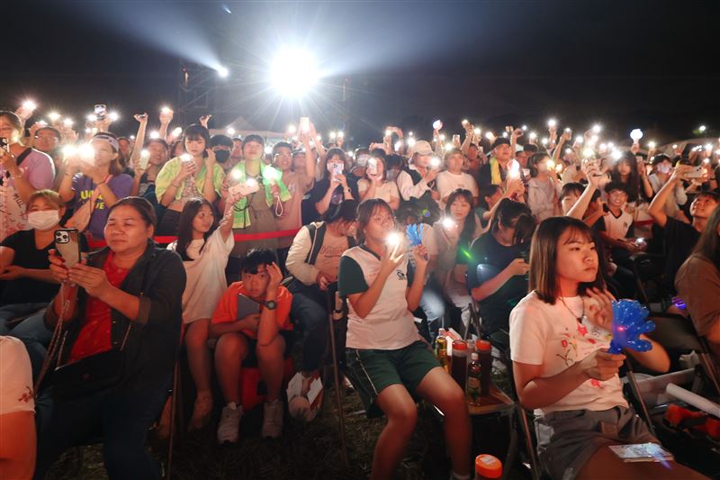 年輕世代站出來！一心二夜演唱會，10/5本土天團玖壹壹壓軸登場音浪之夜。（圖／南投縣政府提供）