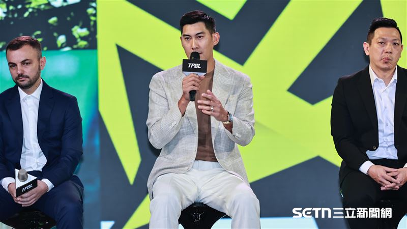 TPBL2025-26年賽季開季記者會，新北國王總經理毛加恩談新球季展望。（圖／記者劉彥池攝影）