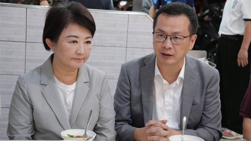 合體盧秀燕吃肉圓　羅智強親向她道謝1事