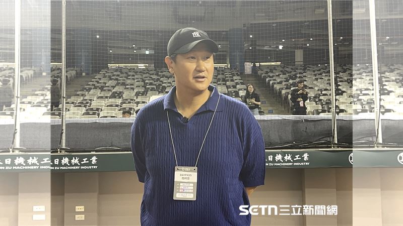 李大浩25日現身台北大巨蛋。（圖／記者戴以柔攝影）