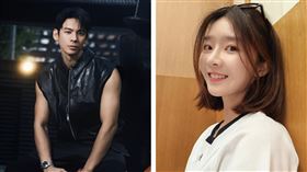 宋伊人捲入于朦朧墜樓身亡案，林柏宏關鍵時刻退追IG引起討論。（合成圖／翻攝自林柏宏IG、宋伊人微博）