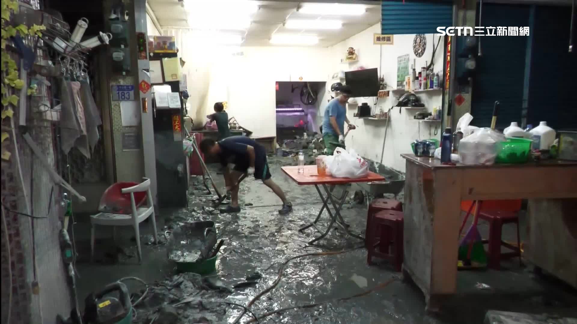 花蓮縣光復鄉一家機車行，50部機車通通報廢，損失500萬元