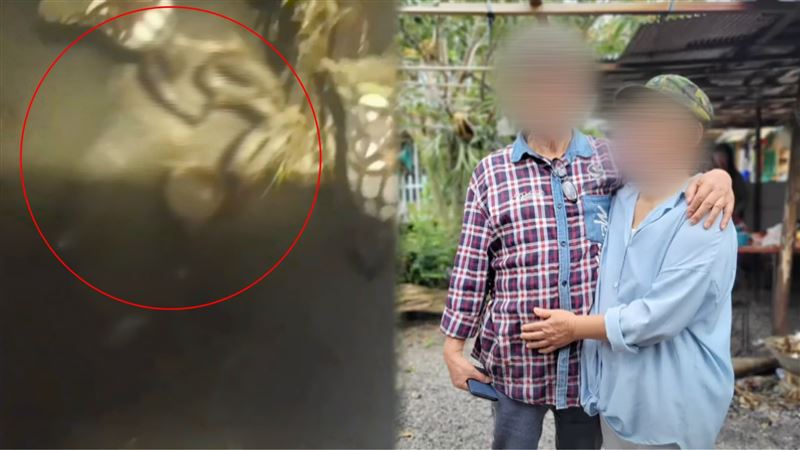6歲小忻被救出時喊著「還有阿公、阿婆」，事實上口中這兩人與小忻沒有血緣關係，小忻是認養來的卻更勝親生，夫妻生前甜蜜合照曝光。（圖／翻攝畫面）