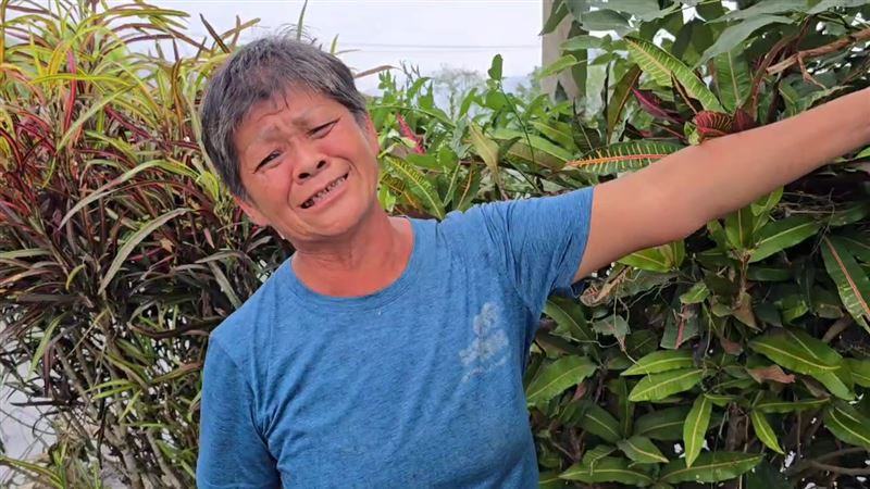 女志工質疑縣長徐榛蔚都沒出在這裡，死了這麼多人，到底誰要負責？（圖／翻攝畫面）