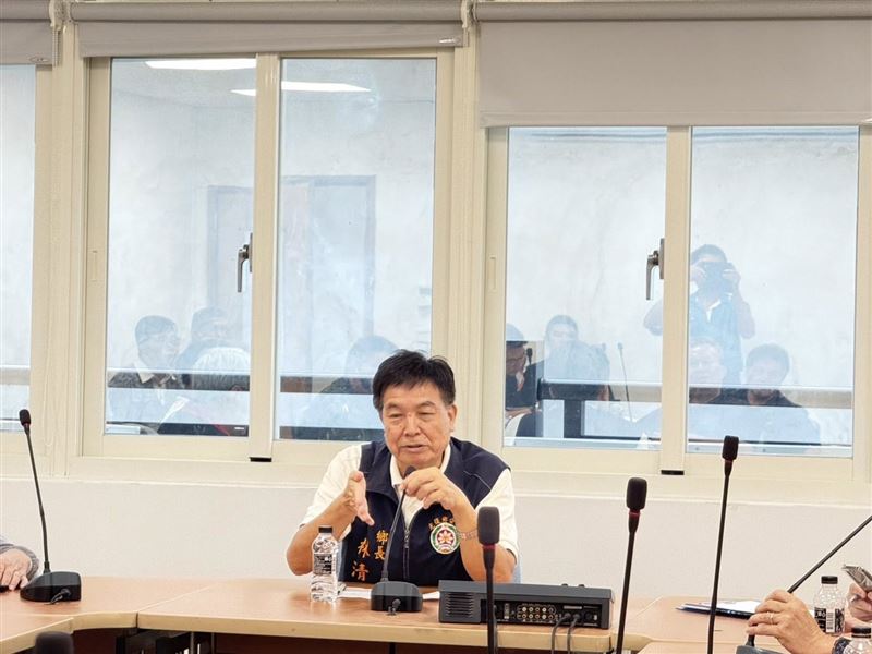 撤村爭議延燒，光復鄉長林清水表示「1訊息」讓村民大意。（圖／翻攝自花蓮縣光復鄉公所臉書）