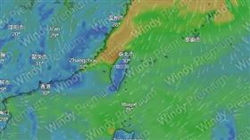 （圖／翻攝自天氣風險Windy.com）