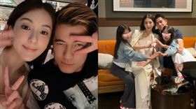 郭富城（右）與妻子方媛（左）即將迎來第三胎。（圖／翻攝自方媛IG）