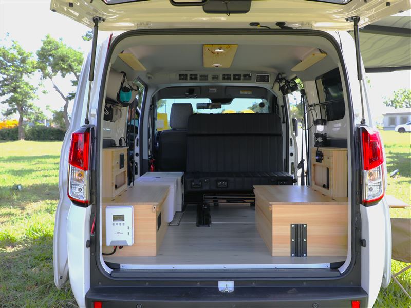嘉義縣19商圈、16觀光工廠聯合舉辦購物節最大獎抽露營車。（圖／嘉義縣政府提供）
