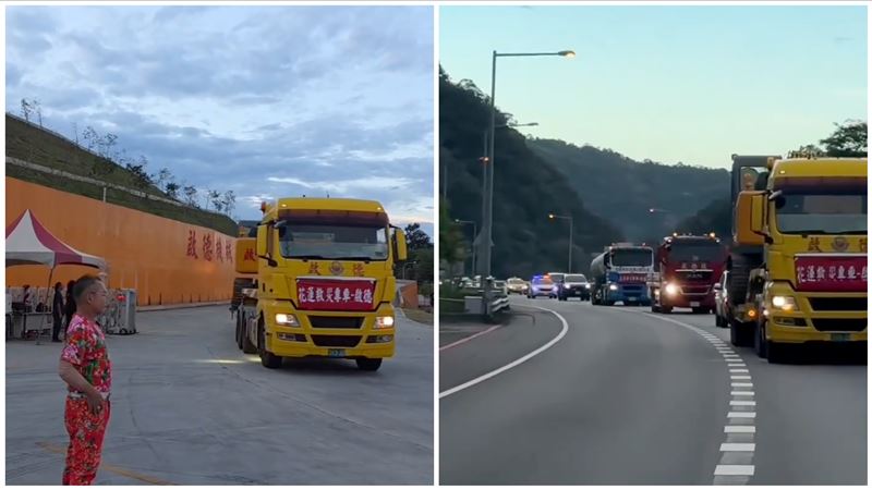 吊車大王接「緊急電話」救災車隊加碼出發