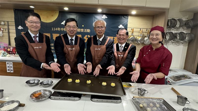 更保台北分會舉辦中秋節社區關懷活動，法務部政務次長徐錫祥、保護司視察歐惠婷、高等檢察署檢察長張斗輝、台北地檢署檢察長王俊力也一同參與。（圖／翻攝畫面）