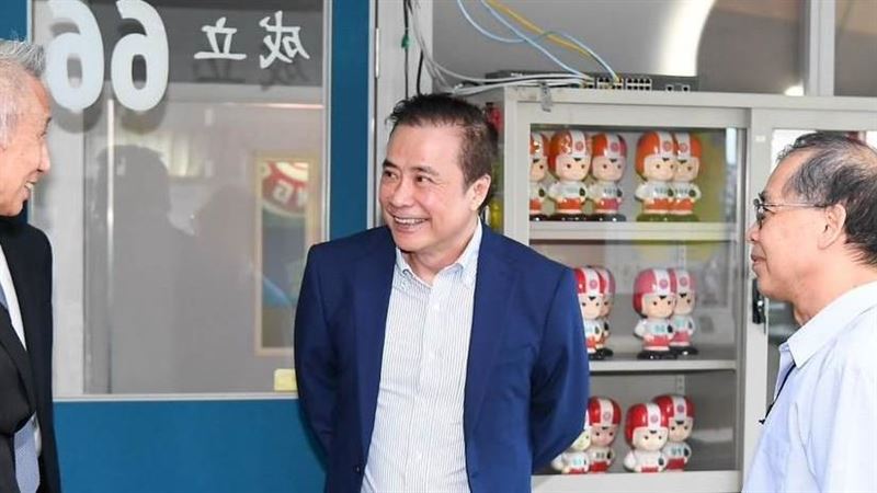 大同董事長張榮華上月上任後,大同氣象一新,在土地處理上與林郭文艷有望攜手合作。(圖/大同提供)