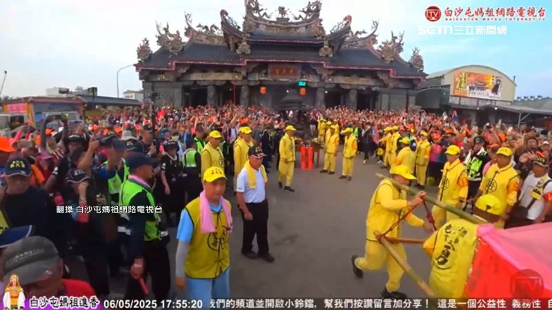 白沙屯媽祖首駕臨南投 三神合境將登場