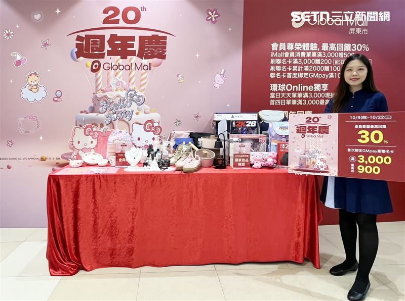 Global Mall屏東市《20週年慶》將開跑　「壽司郎」同步登場首插旗屏東。（圖／環球購物中心屏東店提供）