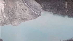 目前馬太鞍溪堰塞湖仍有一定水量。