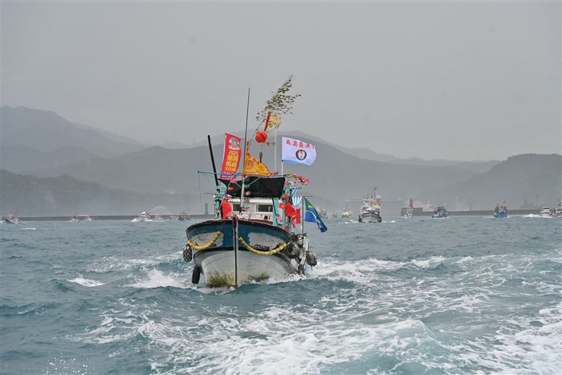 2025蘭陽媽祖文化節，千人百船護駕，十六天后攜軍港五姊妹盛大啟航。（圖／宜蘭縣政府提供）