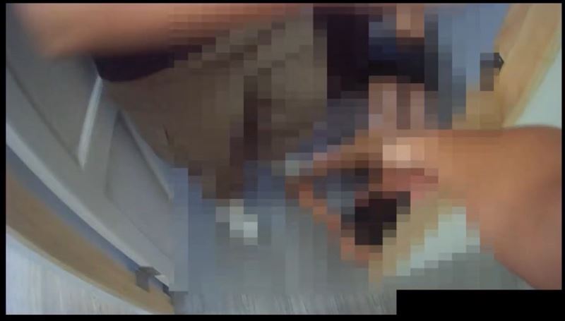 檢警與車手相約在宮廟前面交，趁機將其逮捕。（圖／翻攝畫面）