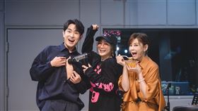 陳美鳳現身探班陳謙文與方馨的演唱會彩排。（圖／葡萄長文創工作室）