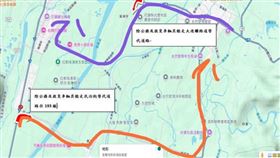 花蓮堰塞湖溢流釀17死，縣府推替代道路呼籲避開災區救災車輛。 (圖/翻攝畫面)