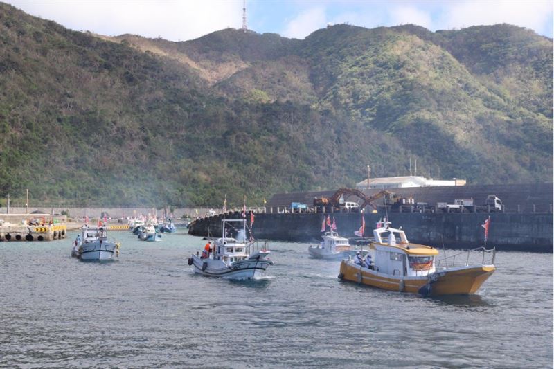 海巡畫面（圖／翻攝自綠島天后宮天上聖母粉絲專頁）
