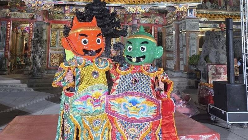 綠島媽祖海陸遶境　神明穿潛水裝超吸睛