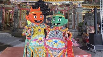 綠島媽祖海陸遶境　神明穿潛水裝超吸睛