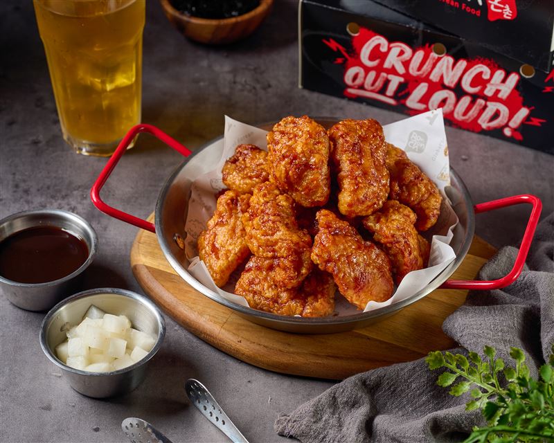 Bonchon Chicken 本村韓食炸雞近2年快速展店，首度插旗中台灣。(圖／Bonchon Chicken 本村韓食炸雞提供）