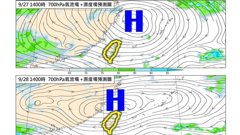 未來3天熱爆全台紅通通　連假降雨熱區曝
