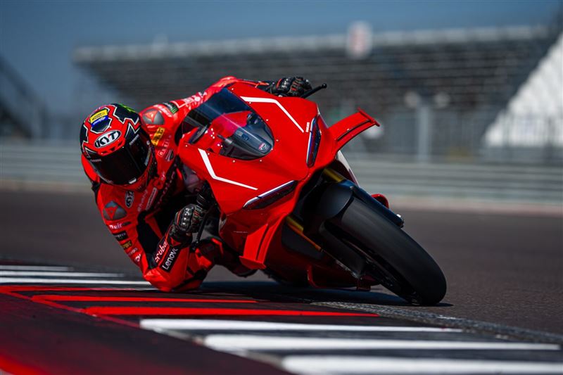 空力套件在時速300公里下仍能壓出13磅下壓力。（圖／翻攝Ducati網站）