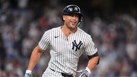 史坦頓（Giancarlo Stanton）單場雙響，本季75場出賽敲出23轟。（圖／美聯社／達志影像）
