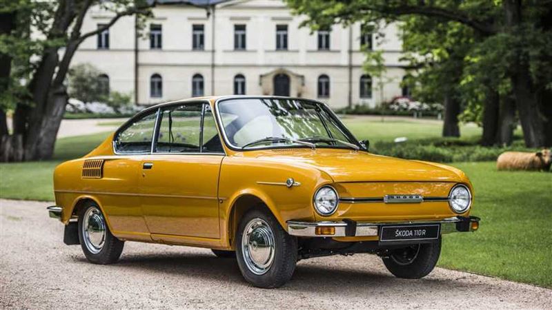 Skoda 1970年代110 R當年售價相當於當時40個月的薪水。（圖／翻攝Skoda網站）