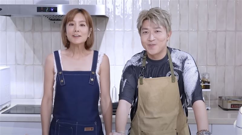 張立東、莎莎下廚秀默契。（圖／好看娛樂提供）