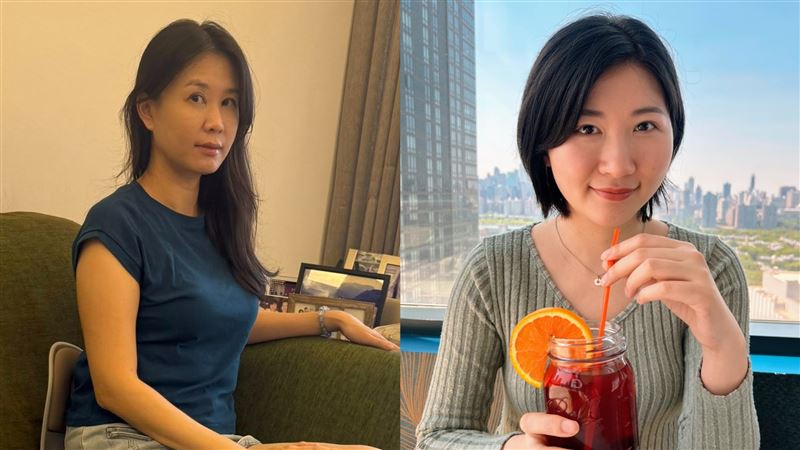 馬卡人妻（左）與廣告小妹（右）沉痛談台中大甲21歲陳女命案。（圖／翻攝自馬卡人妻、廣告小妹臉書）