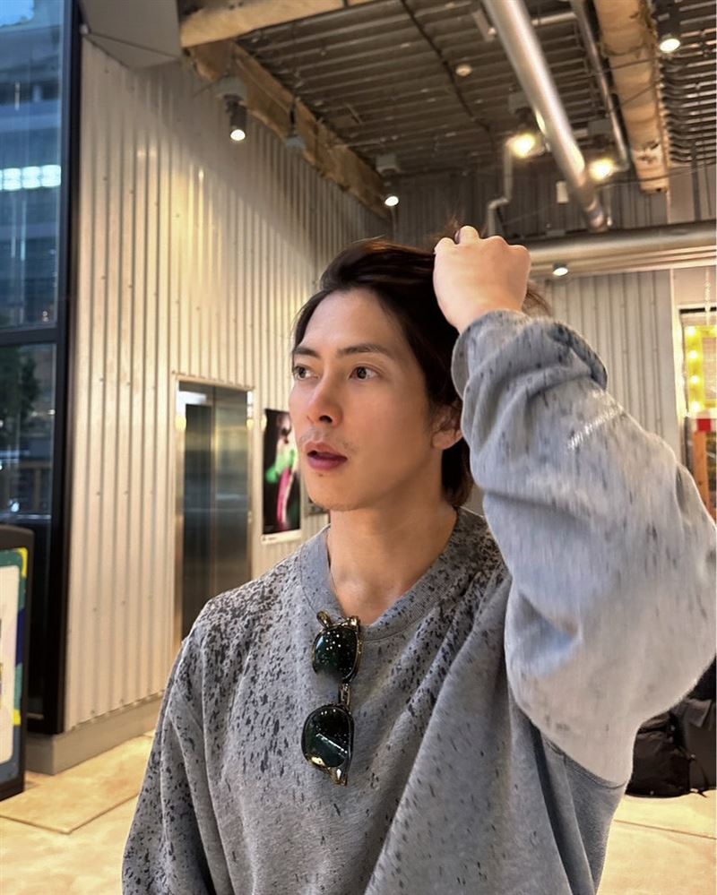 山下智久關心花蓮。（圖／翻攝自IG @tomo.y9）