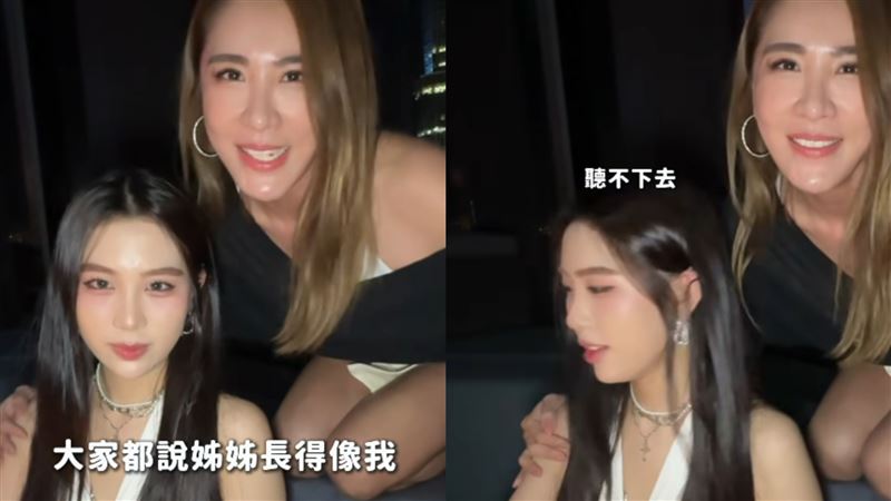 小禎與女兒逗趣互動曝光。（圖／翻攝自小禎臉書）
