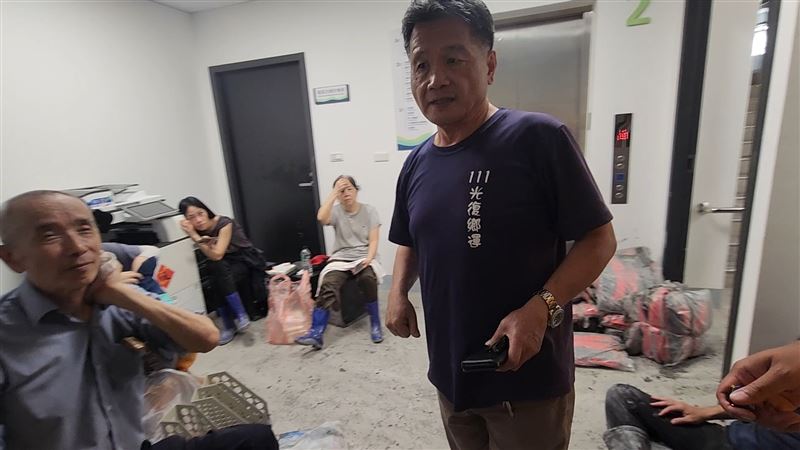 公所秘書對於民眾指控表示不知情。（圖／翻攝畫面）