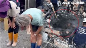 傅崐萁,花蓮縣光復鄉,遺體,家屬,神桌,人鏈,阿嬤,女兒,堰塞湖溢流,救生衣