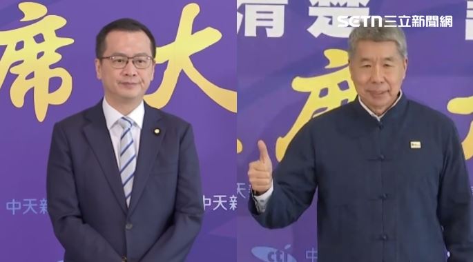 羅智強（左）喊黃呂錦茹被關時人在哪，張亞中嗆，誰造成的？國民黨不該檢討嗎？（組合圖／翻攝畫面）