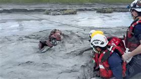 馬太鞍溪堰塞湖,潰壩,佛祖街,搶救,高雄市特搜大隊