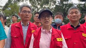 蕭美琴花蓮勘災 