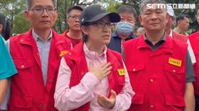 蕭美琴花蓮勘災 
