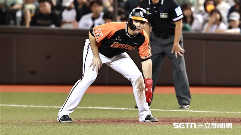 統一獅重砲林安可。(圖/記者劉彥池攝影)