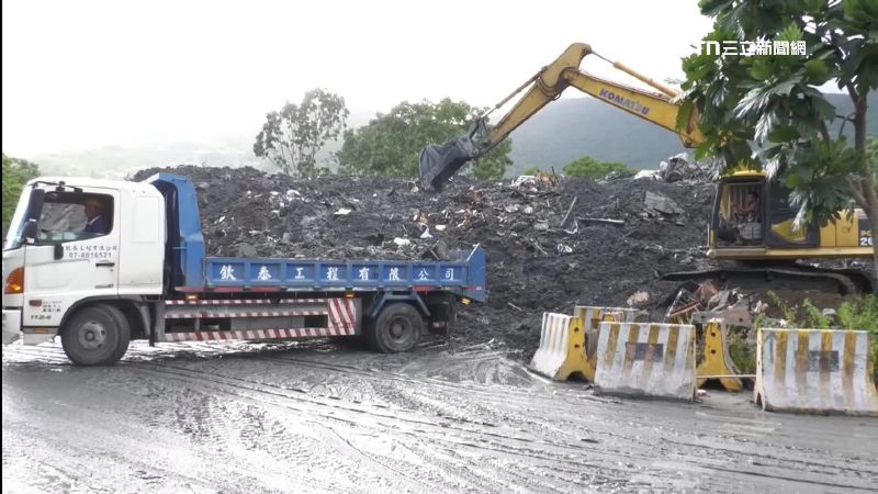 獨／空拍淤泥存放地　2區將滿、尋找第3區