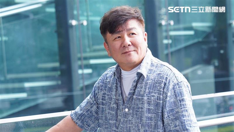 劉家榮曾經負債兩千萬，重回家業豬肉攤賣肉。（圖／記者趙于瑩攝影）