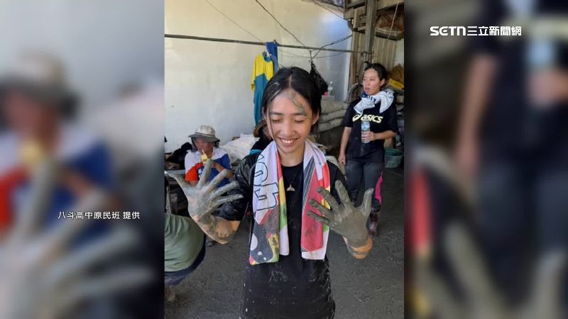 基隆八斗高中學生熱心助花蓮人一起恢復家園