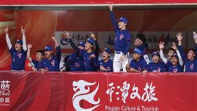 亞錦賽台灣晉級冠軍戰。（圖／中華棒協提供）