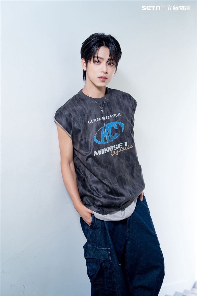 新生代男團SEVENTOEIGHT成員麒文。（圖／記者趙于瑩攝影）