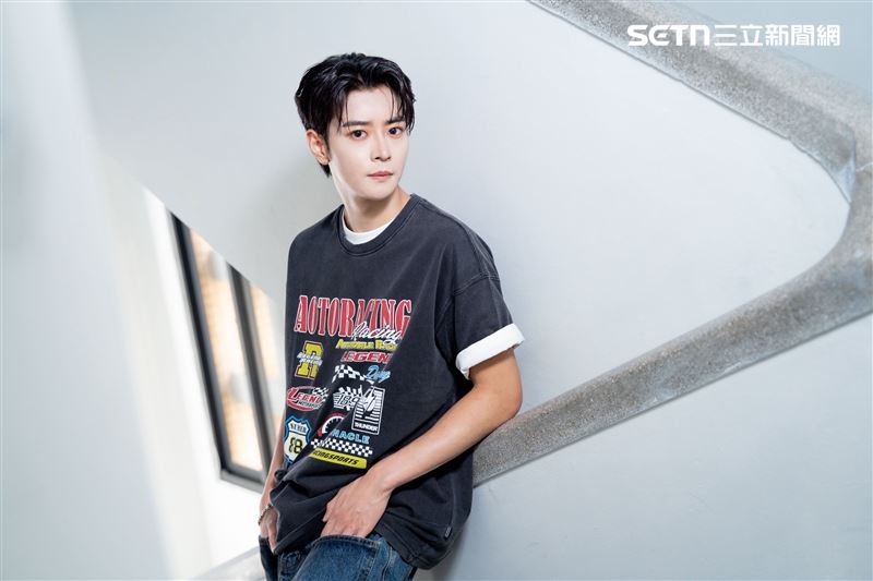 新生代男團SEVENTOEIGHT成員學駿。（圖／記者趙于瑩攝影）