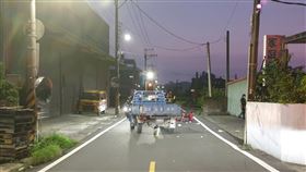 台中小貨車司機酒駕碰撞電動代步車釀1死台中市潭子區甘水路2段有1輛小貨車與醫療電動代步車發生碰撞，陳姓小貨車駕駛涉酒駕，駕駛代步車的吳姓婦人傷重送醫不治。（民眾提供）中央社記者郝雪卿傳真  114年9月27日