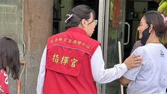 花蓮議長張峻也是災民　徐榛蔚勘災跳過他