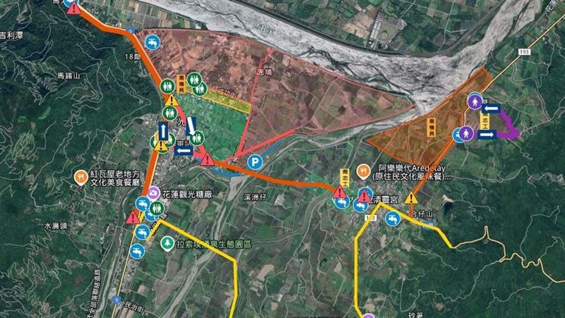 鏟子超人注意！「救災整合地圖」一次看懂